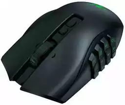 Razer Naga X - ergonomiczna mysz do gier MMO z 16 programowalnymi przyciskami (przełączniki optyczne drugiej generacji, czujnik optyczny 5G, konstrukcja 85g, RGB, kabel Speedflex) Czarna