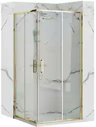 Rea -K6441 Punto Gold Kabina bez brodzika 80x80x190 szk?o transparent