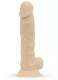 Real Fantasy Ashton - Stopy, jądra, realistyczne dildo (20,5 cm) - naturalne