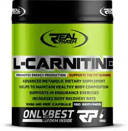 Real Pharm L-Carnitine 1000mg 150 caps