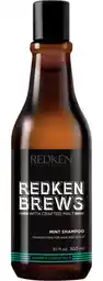 Redken Brews Mint Clean Shampoo Szampon do włosów 300 ml