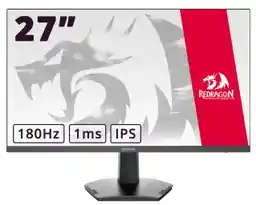 Redragon MIRROR II GM27X5IPS 27 Full HD IPS 180Hz 1ms MPRT Gamingowy Monitor LED