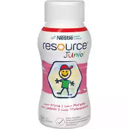 Resource Junior smak truskawkowy 4x200ml