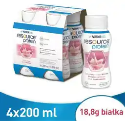 Resource Protein smak truskawkowy 4x200ml