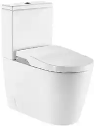 Roca Inspira Toaleta myjąca WC kompaktowa 68x39 cm Rimless bez kołnierza biała A80306L001