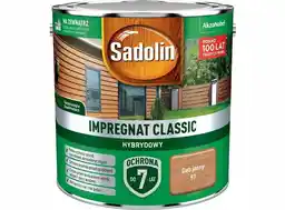 Sadolin Impregnat Classic Hybrydowy Dąb Jasny 2,5L