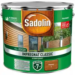 Sadolin Impregnat Classic Hybrydowy Piniowy 9L