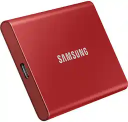 Samsung Dysk SSD T7 Portable USB 3.2 Gen.2 2TB Czerwony