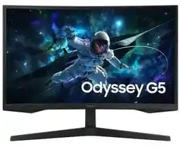 Samsung Odyssey G5 S27CG552EU 27 2K VA 165Hz 1ms MPRT Zakrzywiony Gamingowy Monitor LED