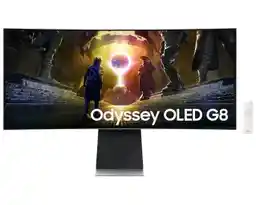 Samsung Odyssey OLED G8 S34DG850SU 34 UWQHD QD-OLED 175Hz 0,03ms Zakrzywiony Gamingowy Monitor OLED