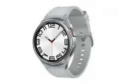 Samsung Smartwatch GPS Galaxy Watch6 Classic BT 47mm Stainless Silver SM-R960NZSAEUE