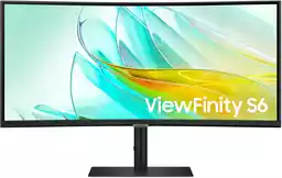 Samsung ViewFinity S6 S34C652UAU 34 cale UWQHD VA 100Hz 5ms Zakrzywiony monitor LED