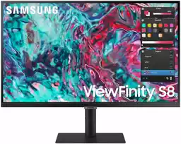 Samsung ViewFinity S8 S27B800TGU profesjonalny- 27 cali 4K IPS 60Hz 5ms monitor LED