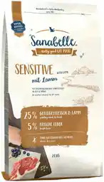 Sanabelle Karma dla kota Sensitive z jagnięciną 2 kg sucha