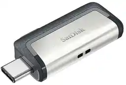 Sandisk Ultra Dual Drive 256GB USB 3.1 Czarno-srebrny PenDrive