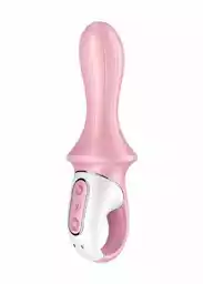 Satisfyer Air Pump Booty 5 - inteligentny wibrator analny z pompką (różowy)