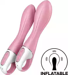 Satisfyer Air Pump Vibrator 2 light red