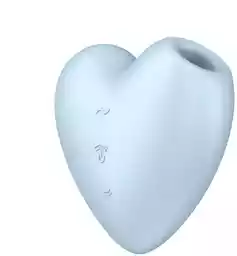 Satisfyer Cutie Heart bezdodtykowo-wibrujący masażer łechtaczki 2 w 1