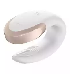 Satisfyer Masażer Double Love Connect App White