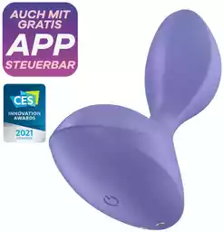 Satisfyer Masażer Sweet Seal Connect App Lila 1 Sztuka