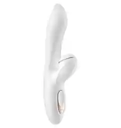 Satisfyer Pro plus G-spot - Stymulator łechtaczki i wibrator punktu G (biały)