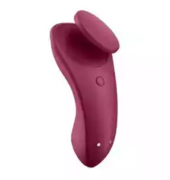 Satisfyer Sexy Secret Panty Vibrator wibrator sterowany aplikacją Wino