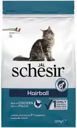 Schesir Cat Adult Maintenance Hairball kurczak karma dla kotów sucha dla dorosłych kotów woreczek 1,5 kg