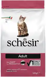 Schesir Cat Original z szynką - 1,5 kg karma sucha