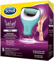 SCHOLL Pilnik elektryczny do stóp Velvet Smooth PRO Wet&Dry Niebieski