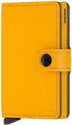 Secrid Portfel kieszonkowy RFID Miniwallet Yard Powder ochre