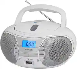 Sencor SPT 2700WH Bluetooth Biały Radioodtwarzacz CD