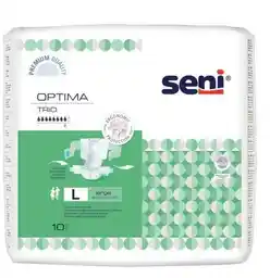 SENI OPTIMA TRIO LARGE pieluchomajtki z pasem biodrowym 10szt