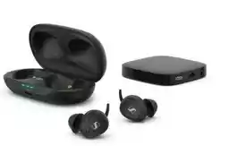 Sennheiser TV Clear Set wspomagające słyszenie Dokanałowe Bluetooth 4.2 Czarny Słuchawki bezprzewodowe