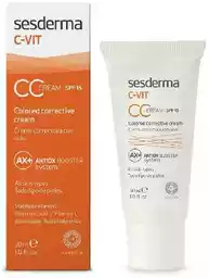 Sesderma C Vit CC Cream SPF15 Krem CC z ochroną 30ml