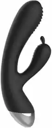 Shots ElectroShock Rabbit Vibrator Black