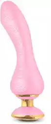 Shunga Sanya Intimate Massager Light Pink - Wibrator klasyczny, Różowy