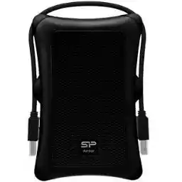 Silicon Power Dysk zewnętrzny Armor A30 1TB 2.5 USB 3.2 5400 obr/min Black (SP010TBPHDA30S3A)