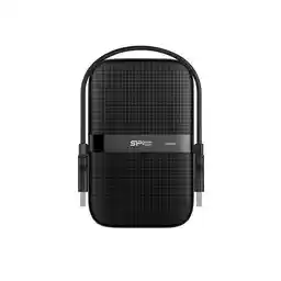 Silicon Power Dysk zewnętrzny ARMOR A60 1TB 2,5 USB 3.0 BLACK PANCERNY