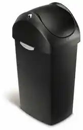 Simplehuman Kosz na śmieci 40L uchylny - czarny CW1336