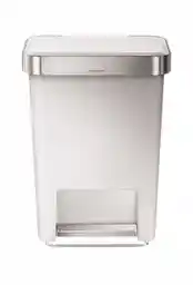 Simplehuman LINER POCKET Kosz Pedałowy 45 l Biały CW1387