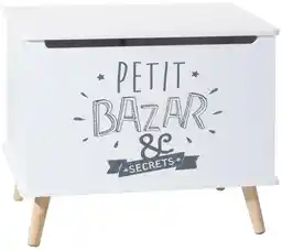 Skrzynia na zabawki Petit Bazar & Secrets na nóżkach MDF