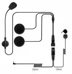 Słuchawki do kasku motocyklowego