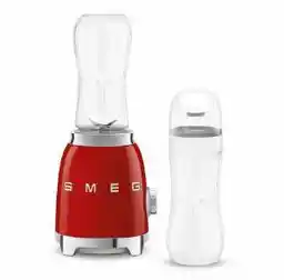 Smeg PBF01RDEU 0,6l 2 butelki Blender kielichowy