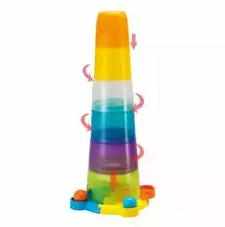 SMILY PLAY Zabawka edukacyjna Wieża z piłeczkami 000737