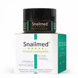 Snailmed Aktywny krem z totarolem aloesem oraz wit. E 30ml