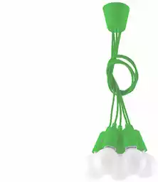 Sollux Lampa wisząca DIEGO 5 zielony SL.0583