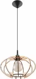 Sollux Lampa wisząca MANDELINO Naturalne Drewno SL.0392