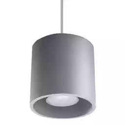 Sollux Lampa wisząca ORBIS 1 Szary SL.0052