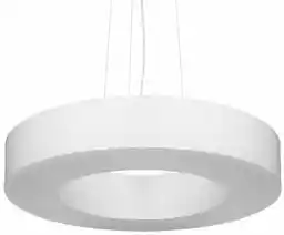 Sollux Saturno slim 50 lampa wisząca biała SL.0749