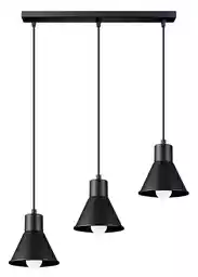 Sollux Taleja 3 lampa wisząca czarna SL.0986